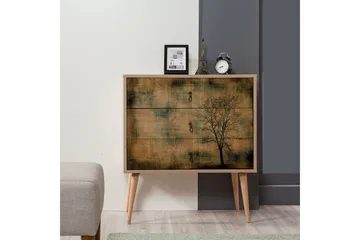 Vellavie Byrå Trädsilhuett - Brun - Förvaring - Förvaringsmöbler - Byrå