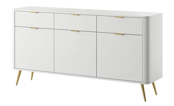 Walia Byrå 163 cm - Vit - Förvaring - Förvaringsmöbler - Byrå