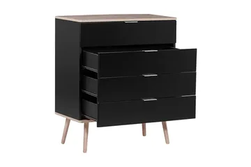 Walpi Byrå 79 cm - Svart - Förvaring - Förvaringsmöbler - Byrå