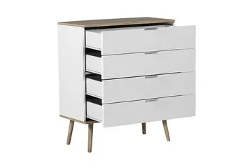 Walpi Byrå 79 cm - Vit - Förvaring - Förvaringsmöbler - Byrå