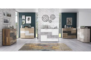 Waunifor Byrå 125 cm - Brun - Förvaring - Förvaringsmöbler - Byrå