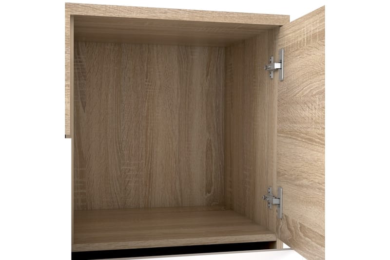 Waunifor Byrå 125 cm - Brun/Vit - Förvaring - Förvaringsmöbler - Byrå