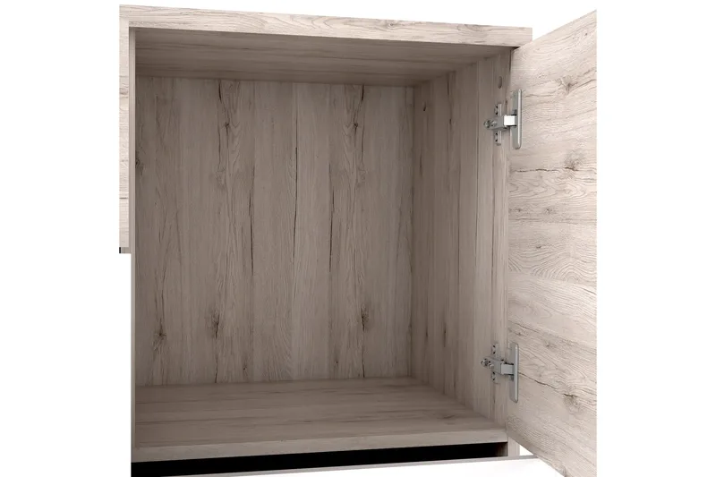 Waunifor Byrå 125 cm - Ljusgrå - Förvaring - Förvaringsmöbler - Byrå