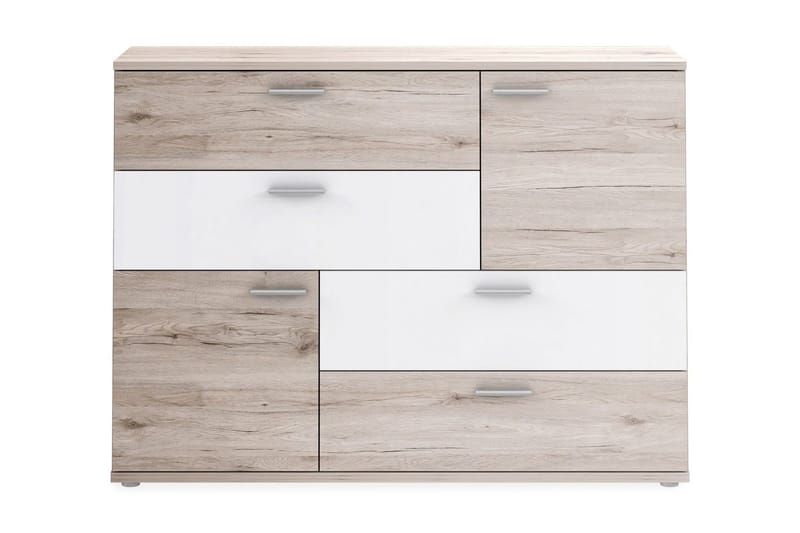 Waunifor Byrå 125 cm - Ljusgrå - Förvaring - Förvaringsmöbler - Byrå