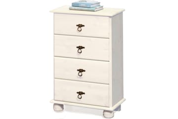 Welton Byrå 50x80 cm - Vit - Förvaring - Förvaringsmöbler - Byrå