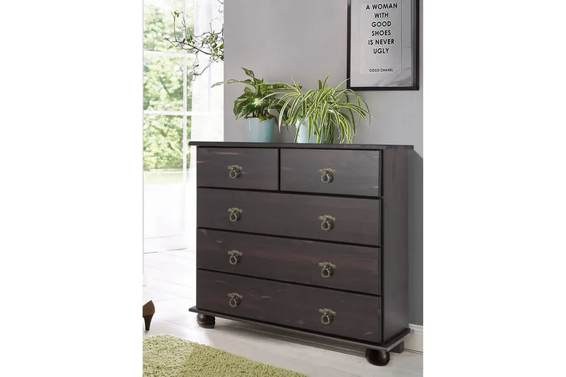 Welton Byrå 82 cm - Svart - Förvaring - Förvaringsmöbler - Byrå