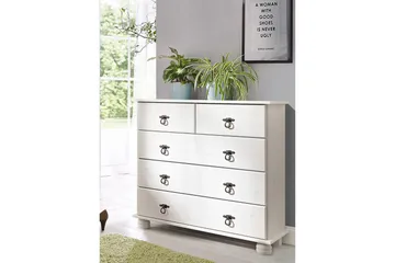 Welton Byrå 82 cm - Vit - Förvaring - Förvaringsmöbler - Byrå