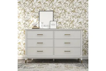 Westerleigh Byrå 144x41 cm Vit - CosmoLiving - Förvaring - Förvaringsmöbler - Byrå