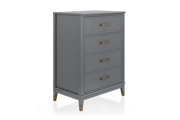 Westerleigh Byrå 76x50 cm Grafitgrå - CosmoLiving - Förvaring - Förvaringsmöbler - Byrå