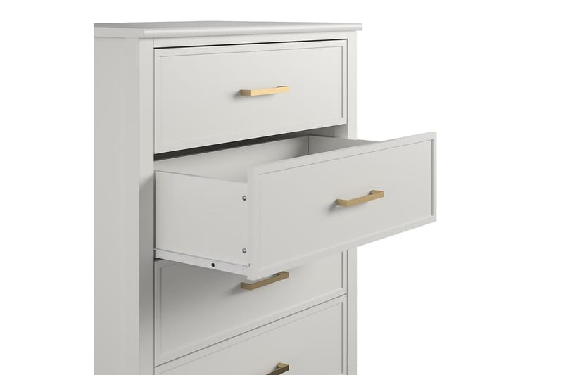 Westerleigh Byrå 76x50 cm Vit - Förvaring - Förvaringsmöbler - Byrå