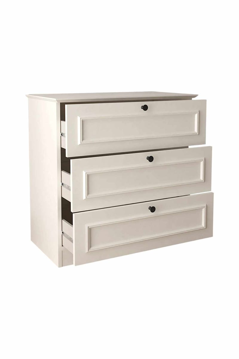 Wonthaggi Byrå 78 cm - Vit - Förvaring - Förvaringsmöbler - Byrå