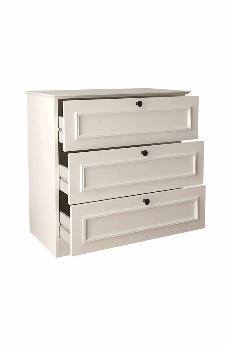 Wonthaggi Byrå 78 cm - Vit - Förvaring - Förvaringsmöbler - Byrå