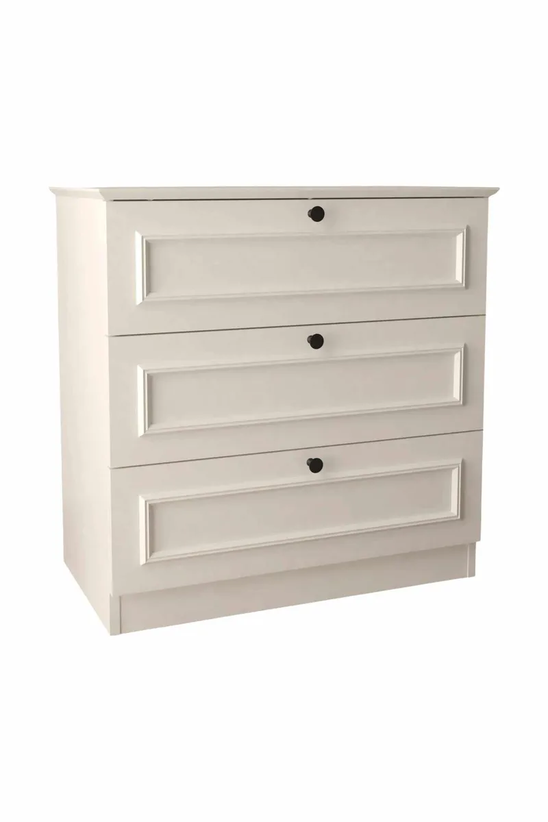 Wonthaggi Byrå 78 cm, Vit