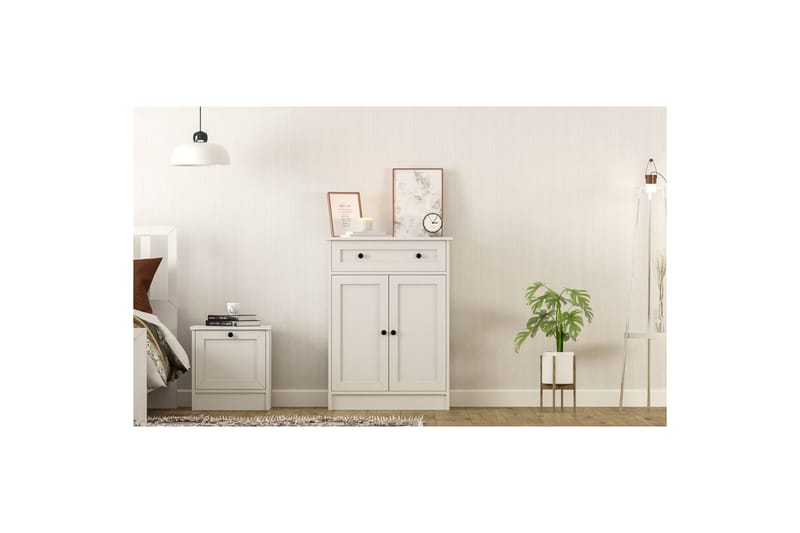 Zavira Byrå 70 cm - Matt Vit - Förvaring - Förvaringsmöbler - Byrå