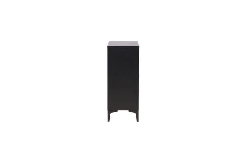 Byrå Piring - Svart, 40x78x98 - Förvaring - Förvaringsmöbler - Byrå