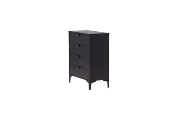 Byrå Piring - Svart, 40x78x98 - Förvaring - Förvaringsmöbler - Byrå