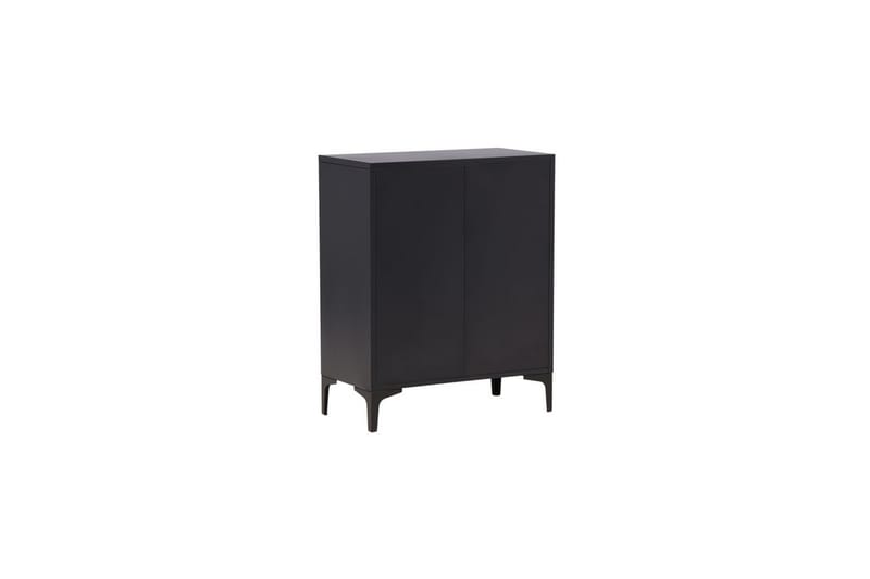 Byrå Piring - Svart, 40x78x98 - Förvaring - Förvaringsmöbler - Byrå