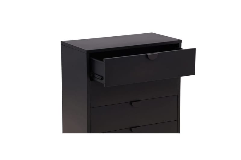 Byrå Piring - Svart, 40x78x98 - Förvaring - Förvaringsmöbler - Byrå