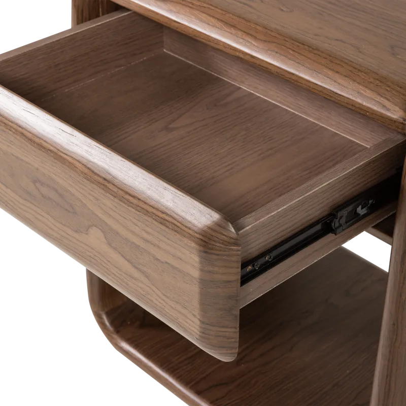 Byrå/Nattduksbord Elura 40 cm - Brun - Möbler - Bord & matgrupp - Avlastningsbord & sidobord - Sängbord & nattduksbord