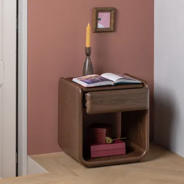 Byrå/Nattduksbord Elura 40 cm - Brun - Förvaring - Förvaringsmöbler - Byrå