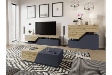 Ceelias Möbelset För Vardagsrum - Antracit - Förvaring - Förvaringsmöbler - Möbelset för vardagsrum