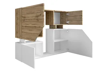 Ceelias Möbelset För Vardagsrum - Vit - Förvaring - Förvaringsmöbler - Möbelset för vardagsrum