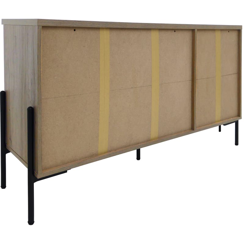 Charlene Skänk 130x75 cm - Naturfärgad fiskbensek / naturek - Förvaring - Förvaringsmöbler - Sideboard & skänk