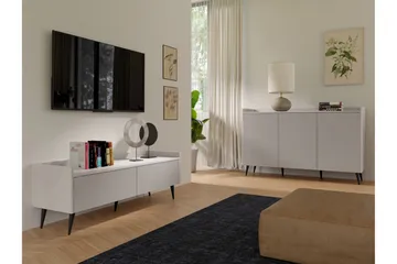 Chiku Möbelset För Vardagsrum - Beige - Förvaring - Förvaringsmöbler - Möbelset för vardagsrum