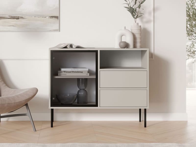 Claven Skänk 100 cm - beige - Förvaring - Förvaringsmöbler - Sideboard & skänk