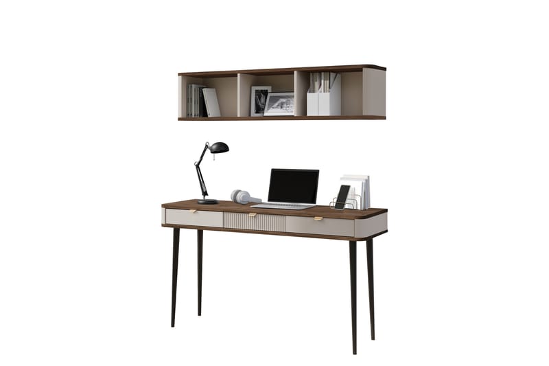 Cucina Möbelset För Vardagsrum - Beige/Brun - Förvaring - Förvaringsmöbler - Möbelset för vardagsrum