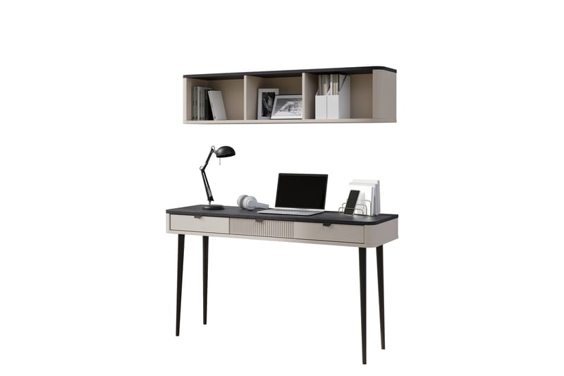 Cucina Möbelset För Vardagsrum - Beige/Grå - Förvaring - Förvaringsmöbler - Möbelset för vardagsrum