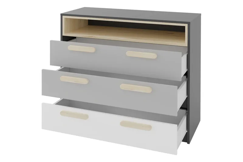 Dekona Möbelset För Vardagsrum - Beige - Förvaring - Förvaringsmöbler - Möbelset för vardagsrum