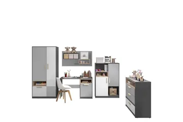 Dekona Möbelset För Vardagsrum - Beige - Förvaring - Förvaringsmöbler - Möbelset för vardagsrum