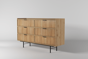 Dravo Byrå 150 cm - Naturlig hickory - Förvaring - Förvaringsmöbler - Byrå