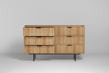 Dravo Byrå 150 cm - Naturlig hickory - Förvaring - Förvaringsmöbler - Byrå