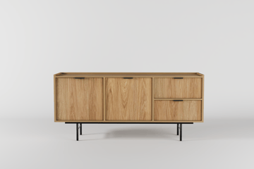 Dravo Skänk 68x150 cm - Naturlig hickory - Förvaring - Förvaringsmöbler - Sideboard & skänk