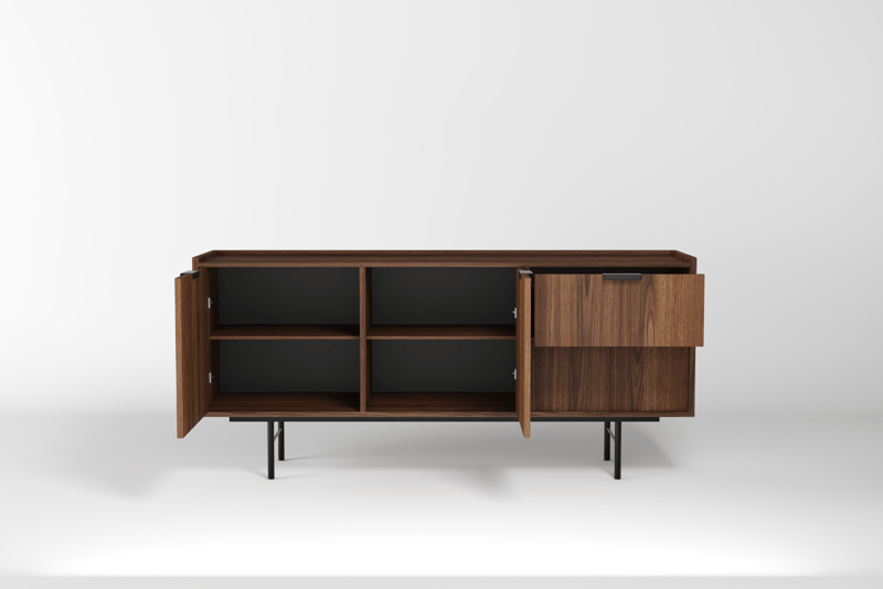 Dravo Skänk 68x150 cm - Warmia valnöt - Förvaring - Förvaringsmöbler - Sideboard & skänk