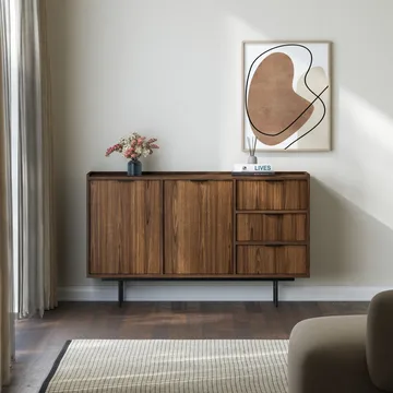 Dravo Skänk 90x150 cm - Warmia valnöt - Förvaring - Förvaringsmöbler - Sideboard & skänk