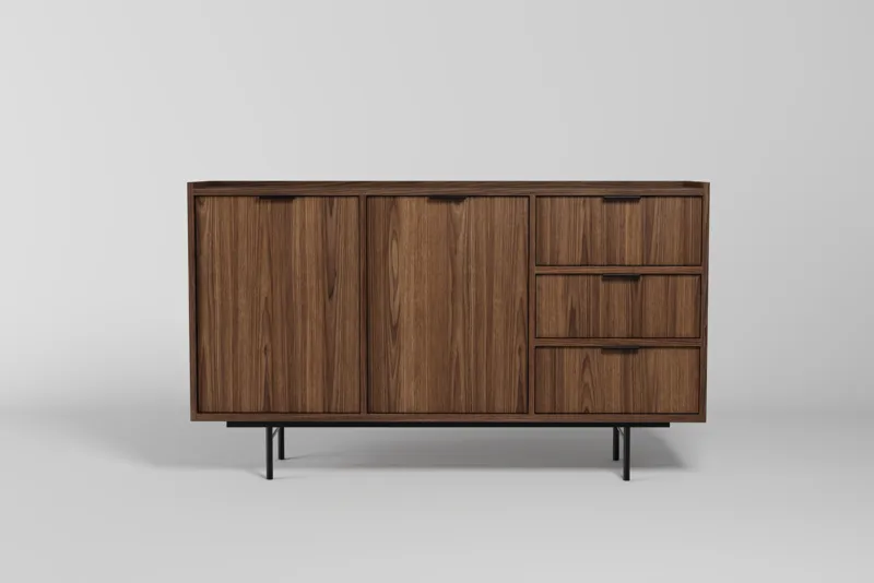 Dravo Skänk 90x150 cm - Warmia valnöt - Förvaring - Förvaringsmöbler - Sideboard & skänk