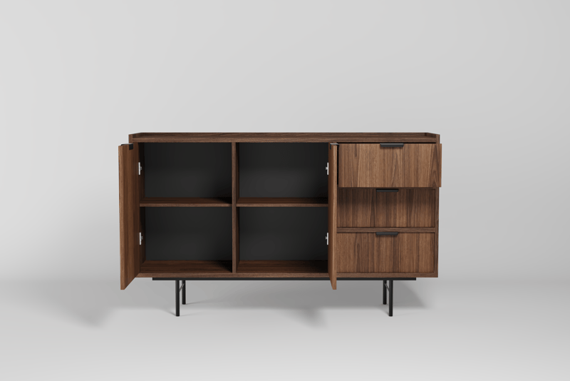 Dravo Skänk 90x150 cm - Warmia valnöt - Förvaring - Förvaringsmöbler - Sideboard & skänk