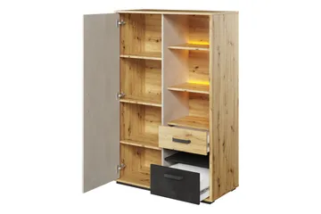 Drifts Möbelset För Vardagsrum - Grå - Förvaring - Förvaringsmöbler - Möbelset för vardagsrum