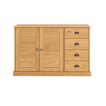 Edith Skänk 125x80 cm i Furu - Brun - Förvaring - Förvaringsmöbler - Sideboard & skänk