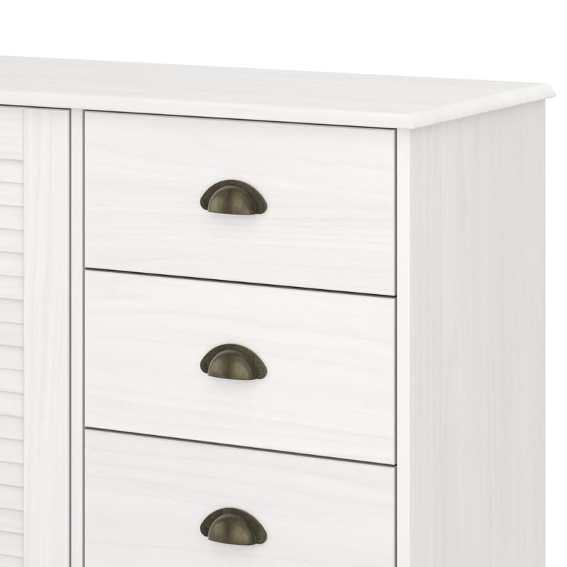 Edith Skänk 125x80 cm - Vit - Förvaring - Förvaringsmöbler - Sideboard & skänk