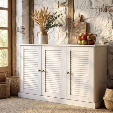 Edith Skänk 125x80 cm - Vit - Förvaring - Förvaringsmöbler - Sideboard & skänk