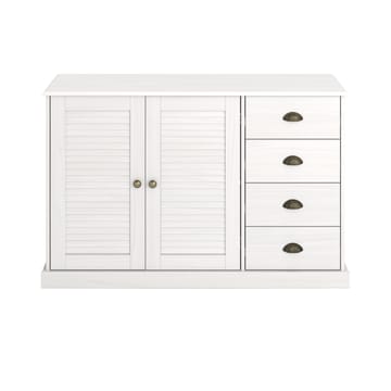 Edith Skänk 125x80 cm - Vit - Förvaring - Förvaringsmöbler - Sideboard & skänk