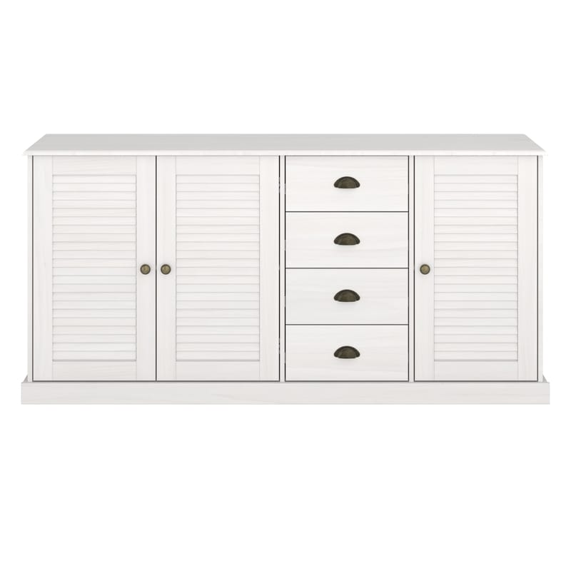 Edith Skänk 166x80 cm - Vit - Förvaring - Förvaringsmöbler - Sideboard & skänk