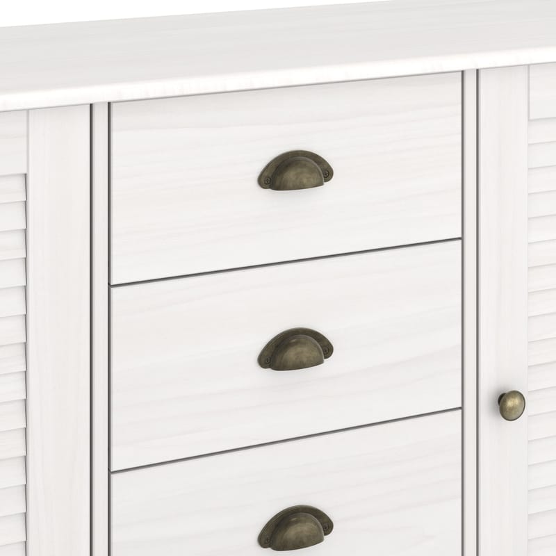 Edith Skänk 166x80 cm - Vit - Förvaring - Förvaringsmöbler - Sideboard & skänk