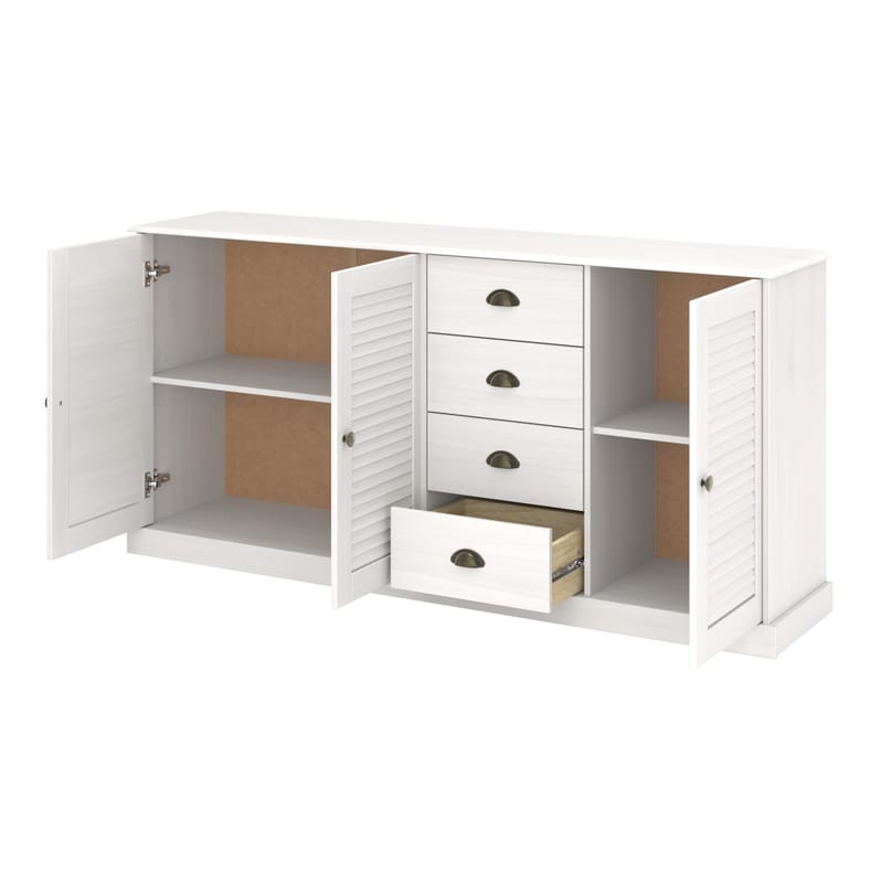 Edith Skänk 166x80 cm - Vit - Förvaring - Förvaringsmöbler - Sideboard & skänk