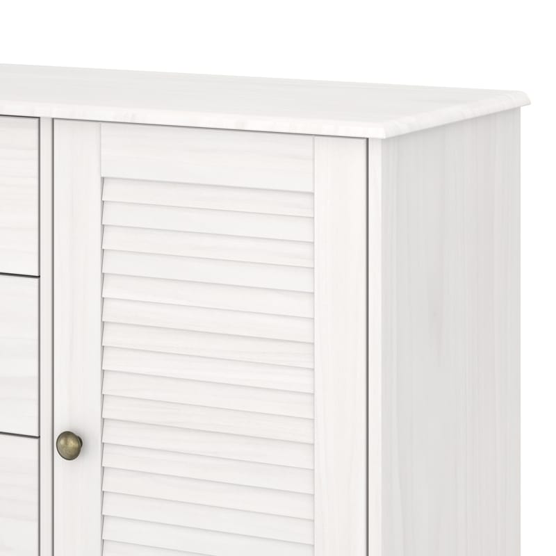 Edith Skänk 166x80 cm - Vit - Förvaring - Förvaringsmöbler - Sideboard & skänk