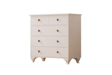 Elyra Hörnbyrå 90 cm - Matt Vit - Förvaring - Förvaringsmöbler - Byrå